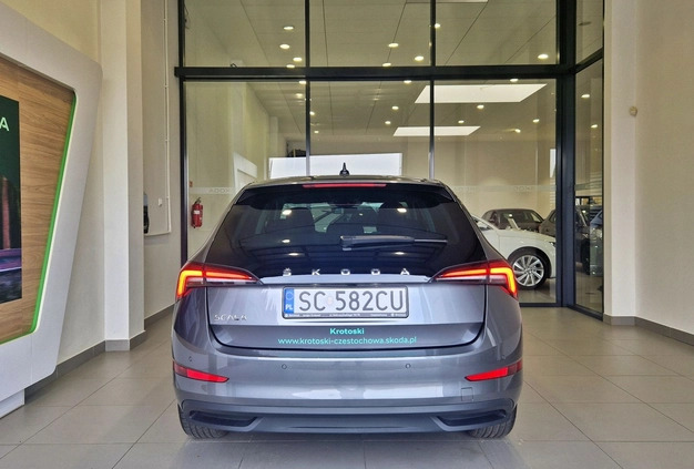Skoda Scala cena 102000 przebieg: 12400, rok produkcji 2023 z Częstochowa małe 137